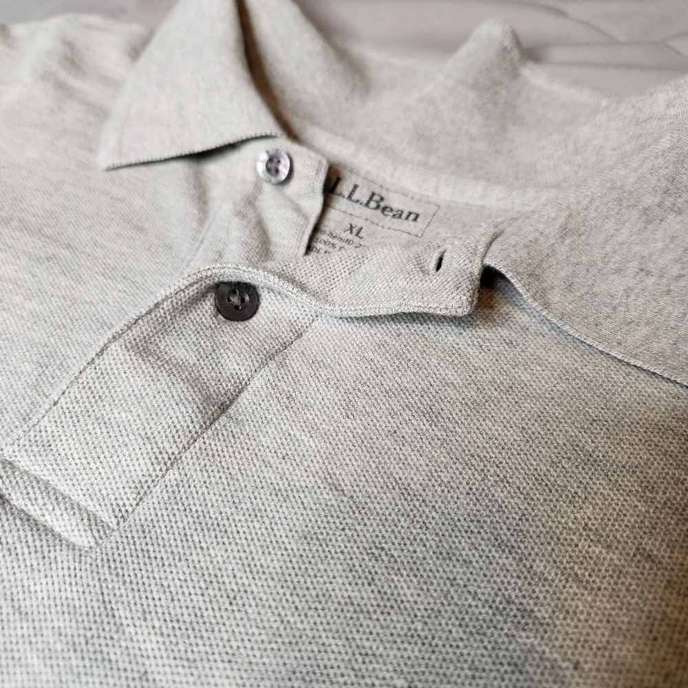 L.L. Bean Cotton Polo - Picture 3 of 6
